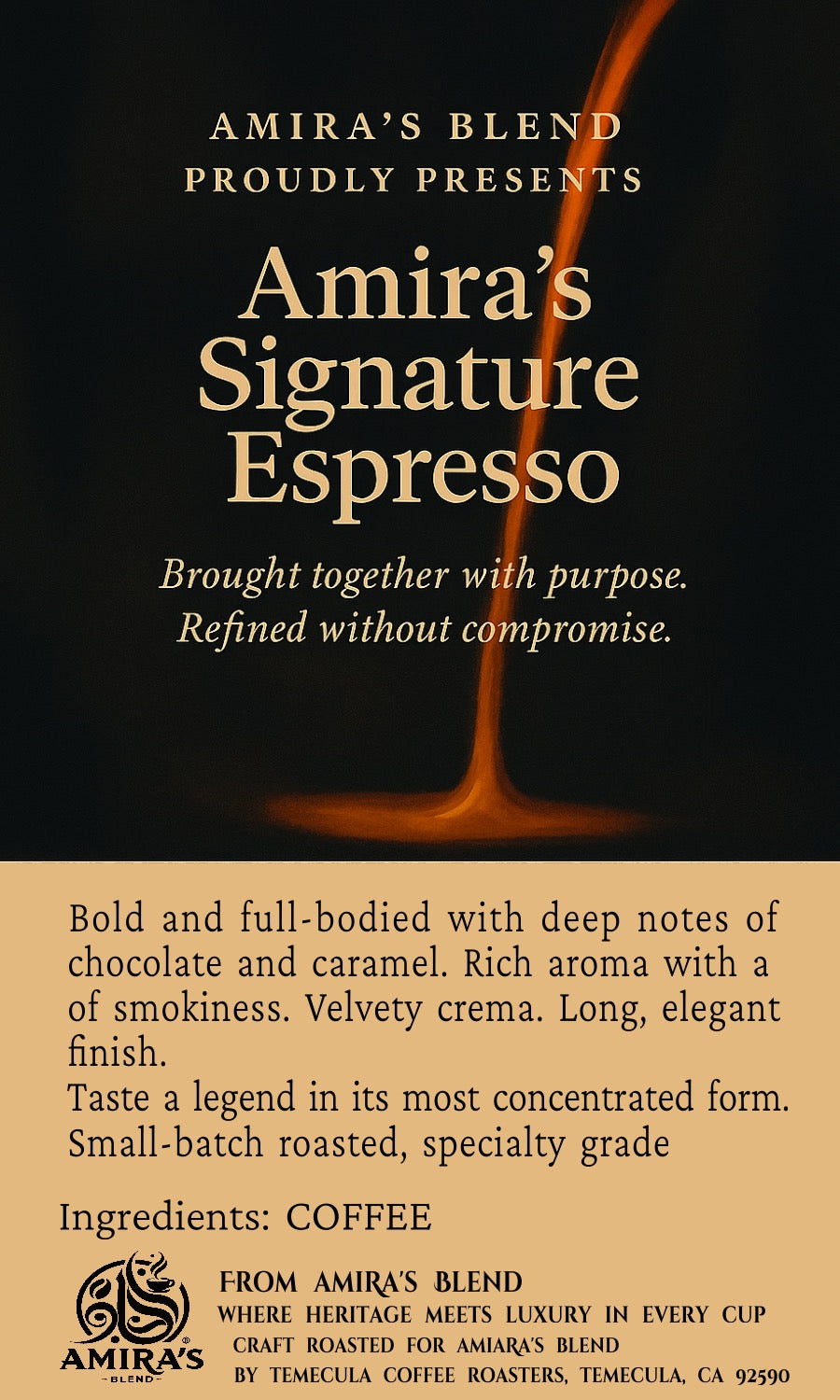 Amira's Signature Espresso