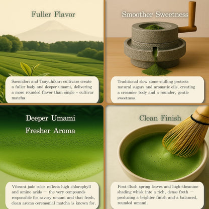 Amira’s Clarity Blend – Japanese Ceremonial Grade Matcha 1oz