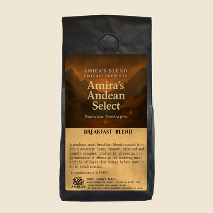 Amira’s Andean Select- A Breakfast Blend