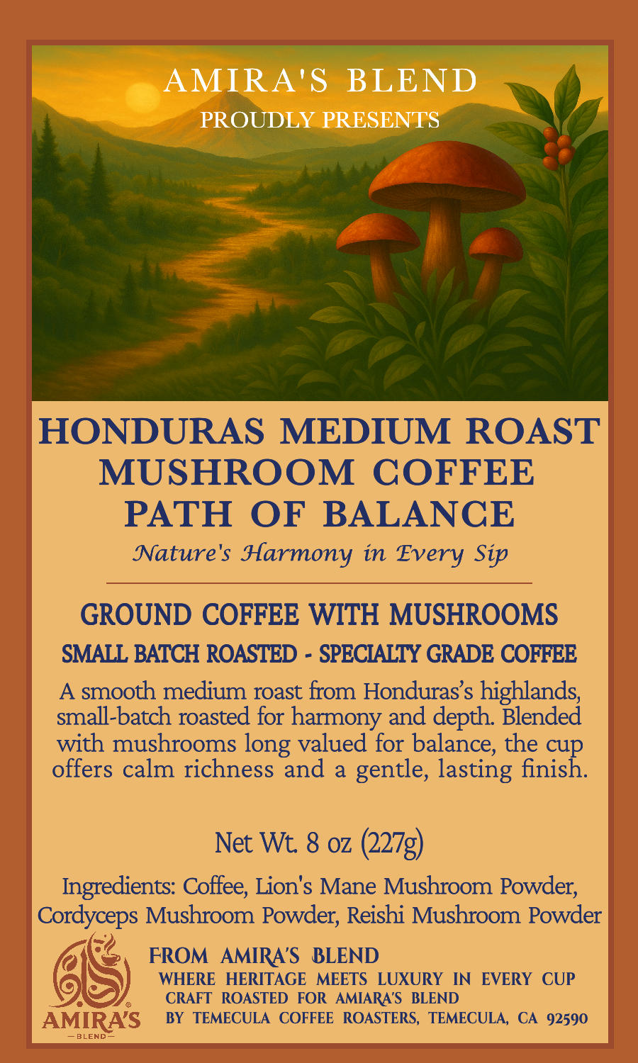 Honduras Medium Roast Mushroom Coffee– Path of Balance