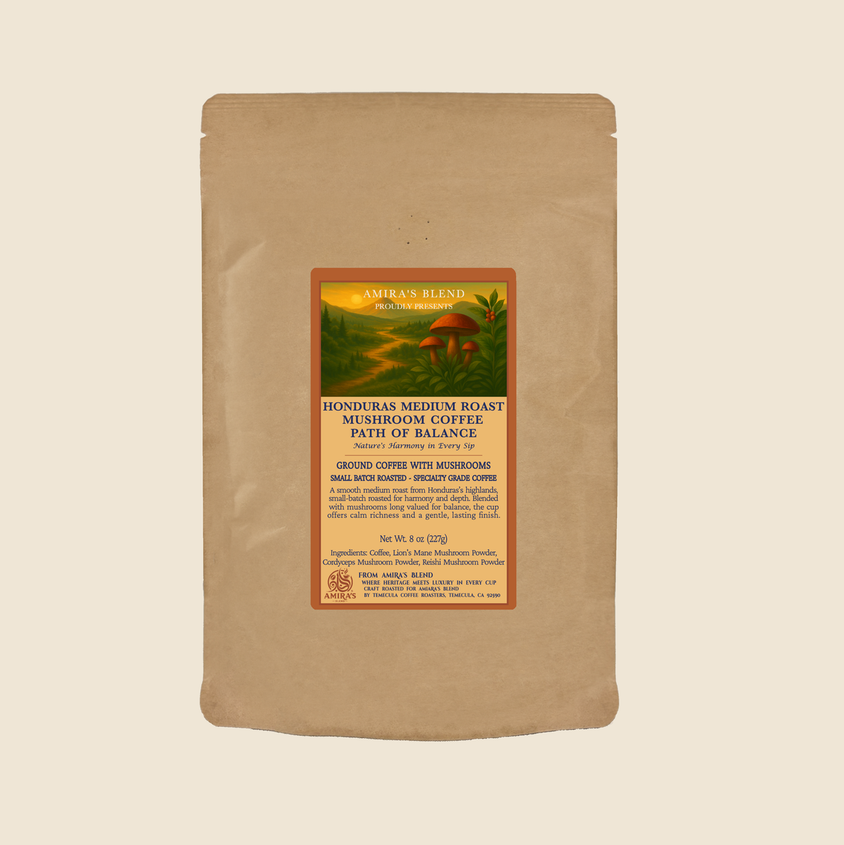 Honduras Medium Roast Mushroom Coffee– Path of Balance